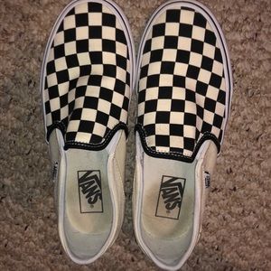 Checkered Vans